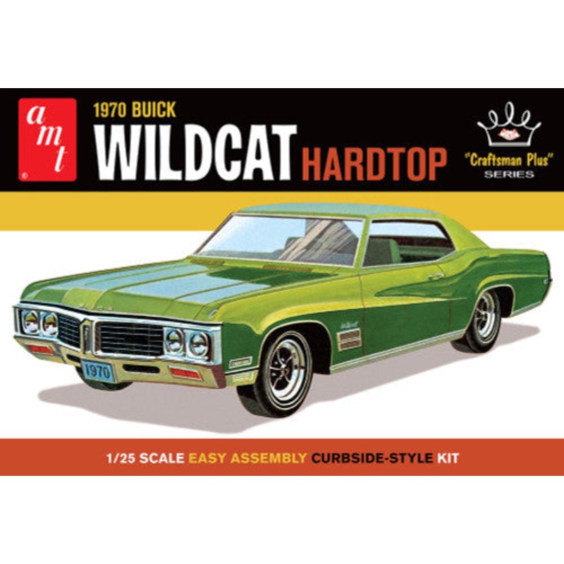 AMT 1379 1/24 1970 Buick Wildcat Hardtop Craftsman Plus Series