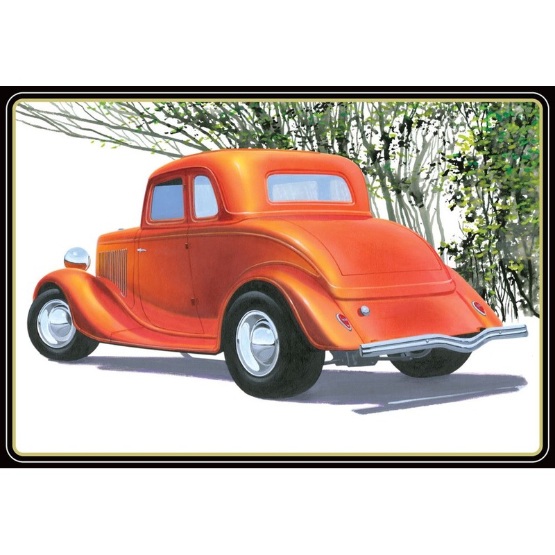 AMT 1384 1/24 1934 Ford 5-Window Coupe Street Rod