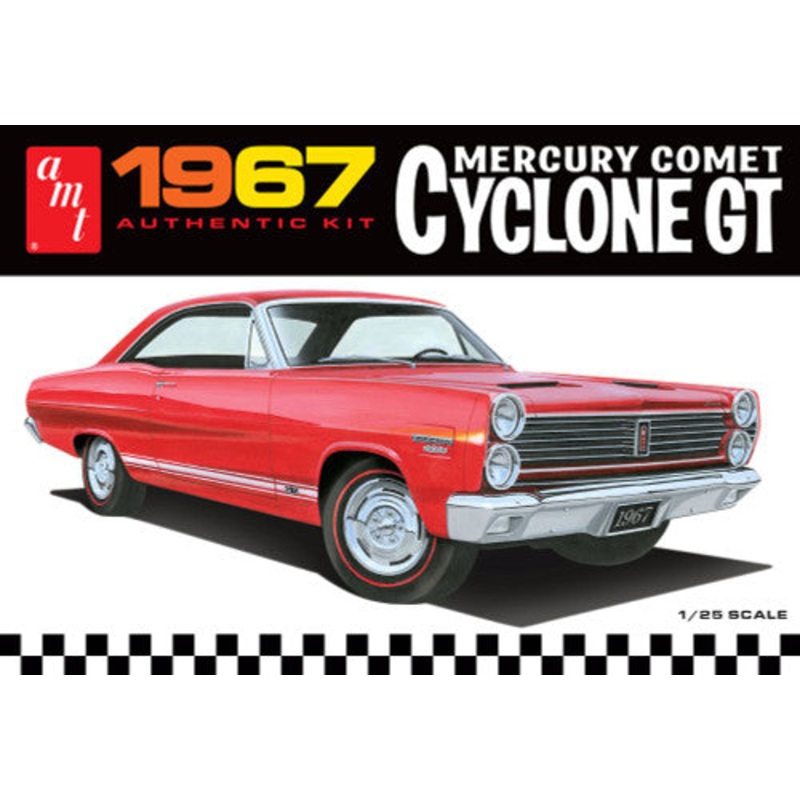 AMT 1386 1/24 1967 Mercury Comet Cyclone GT