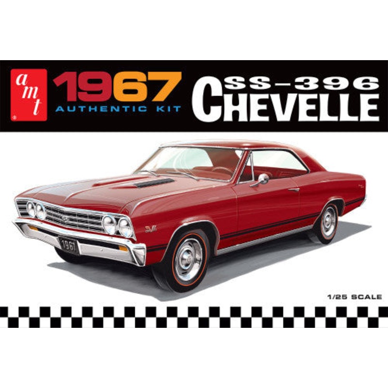 AMT 1388 1/24  1967 Chevrolet Chevelle SS396