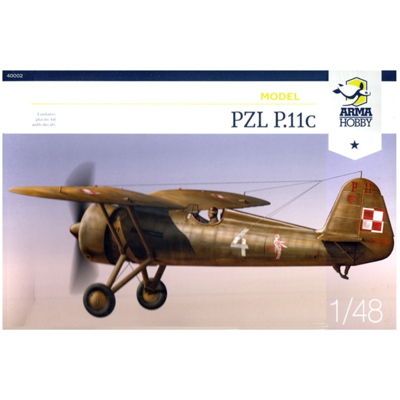 Arma Hobby 40002 1/48 PZL P.11c Aircraft Expert Set
