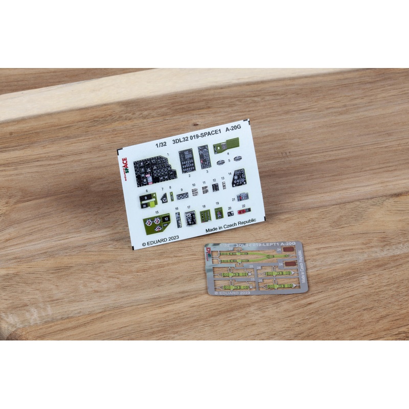 Eduard 3DL32019 1/32 A-20G SPACE 3D Decals + Etched Parts