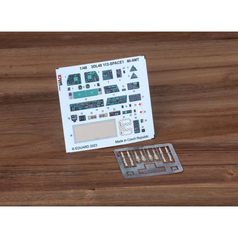 Eduard 3DL48112 1/48Mi-8MT SPACE 3D Decals + Etched Parts
