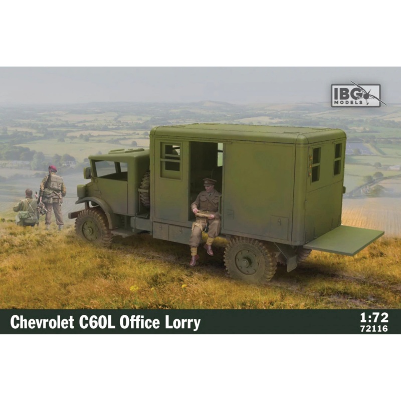 IBG 72116 1/72 Chevrolet C60L Office Lorry