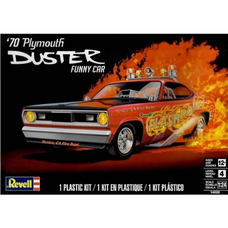 Revell 14528 1/25 1970 Plymouth Duster Funny Car