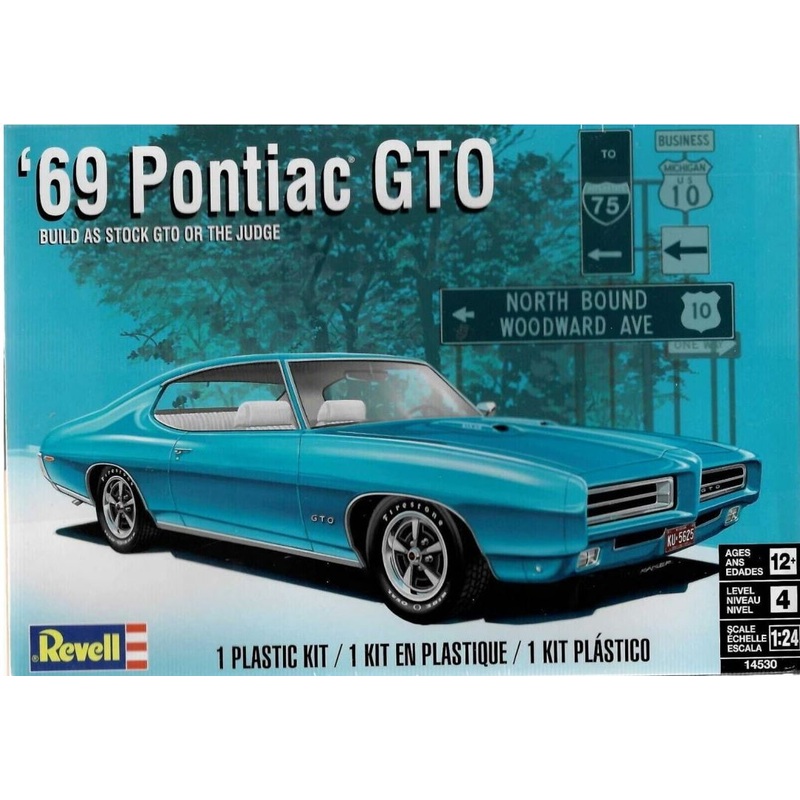 Revell 14530 1/25 69 Pontiac GTO The Judge 2N1
