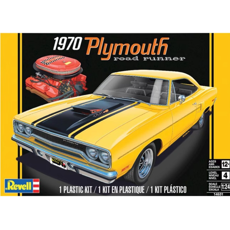Revell 14531 1/25 1970 Plymouth Road Runner