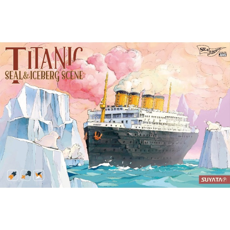 Suyata  SL001  Titanic Seal & Iceberg Scene