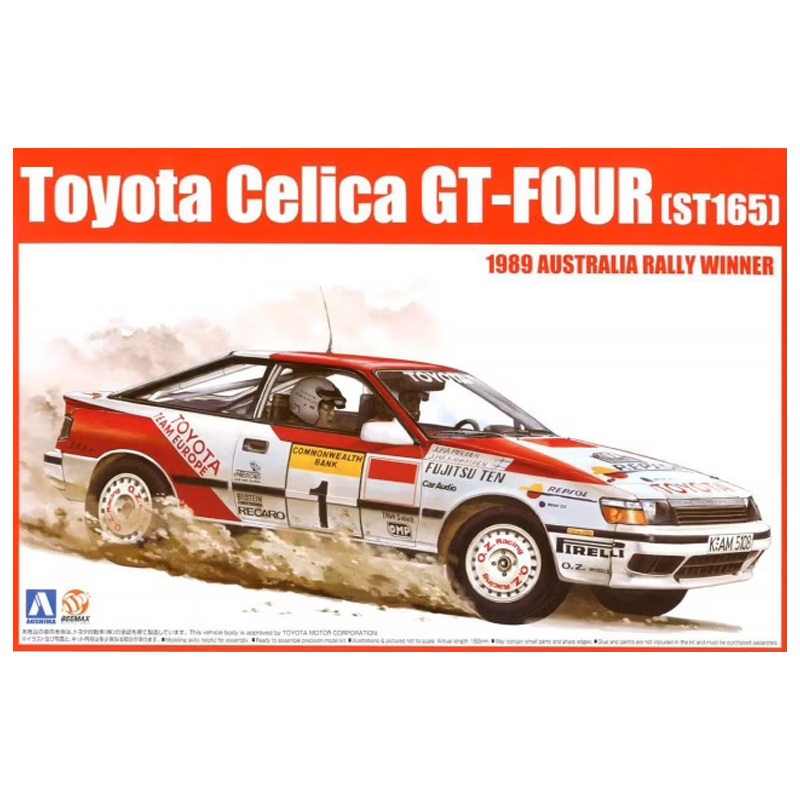 Beemax Model Kits 24001 1:24 Toyota Celica GT-FOUR (ST165)