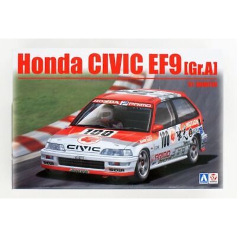 Beemax Model Kits 24018 1:24 Honda Civic EF9 Gr.A '91 Idemitsu