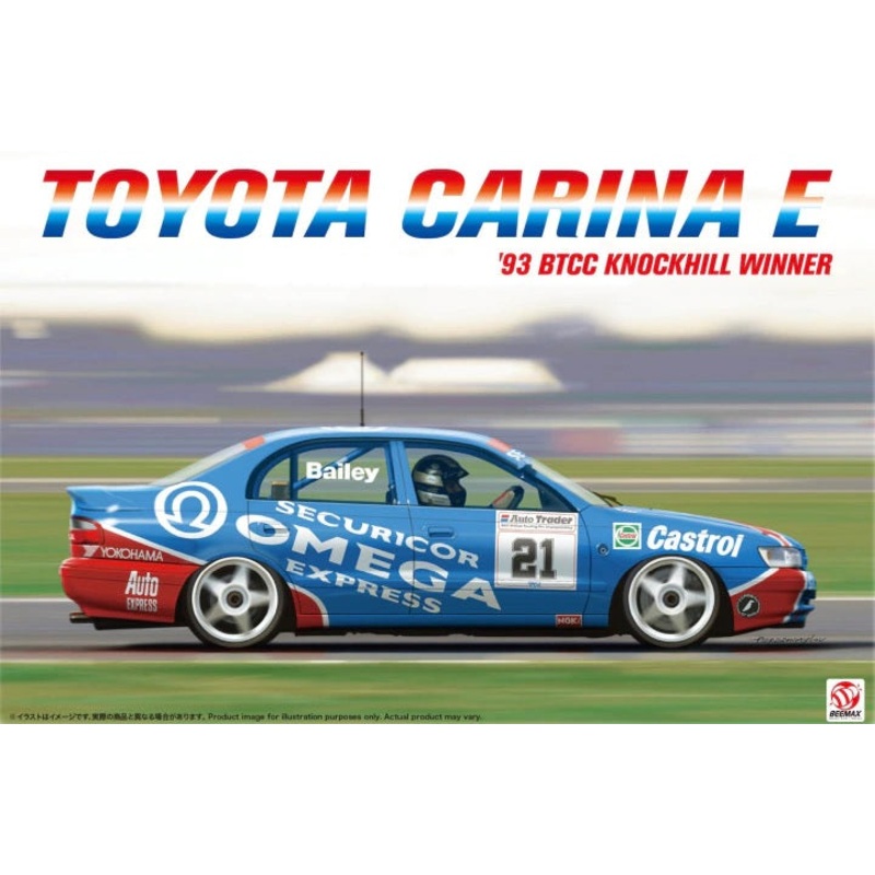 Beemax Model Kits 24031 1:24 Toyota Carina E 1993 BTCC Knockhill Winner
