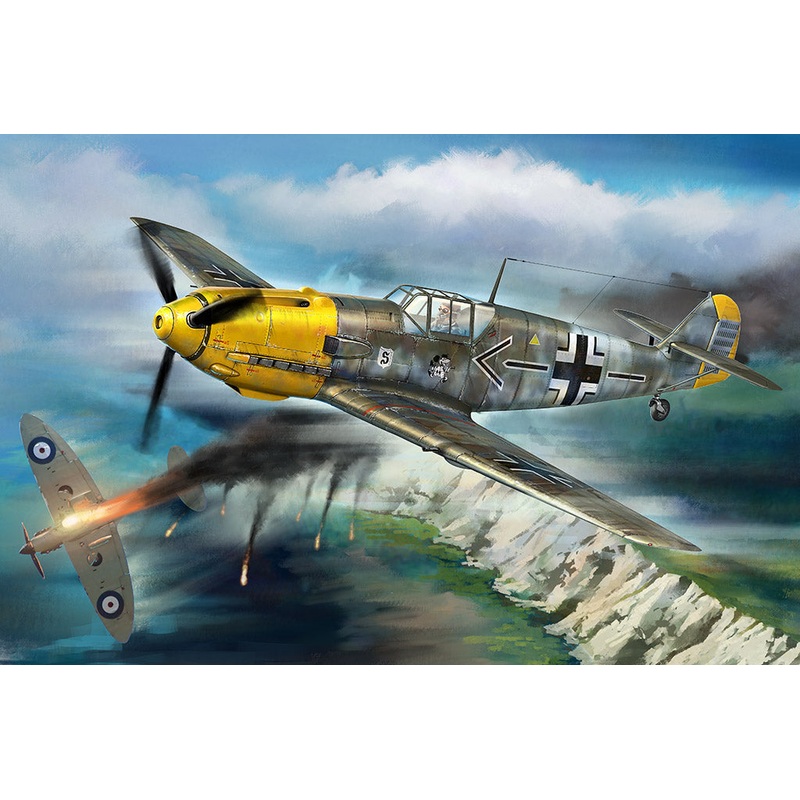 Hobby Boss 81809 1/18 Messerschmitt Bf109E, Sept, 1940