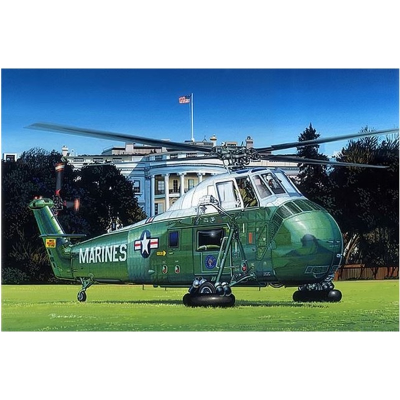 Trumpeter 02885 1/48 VH34D Helicopter Marine One