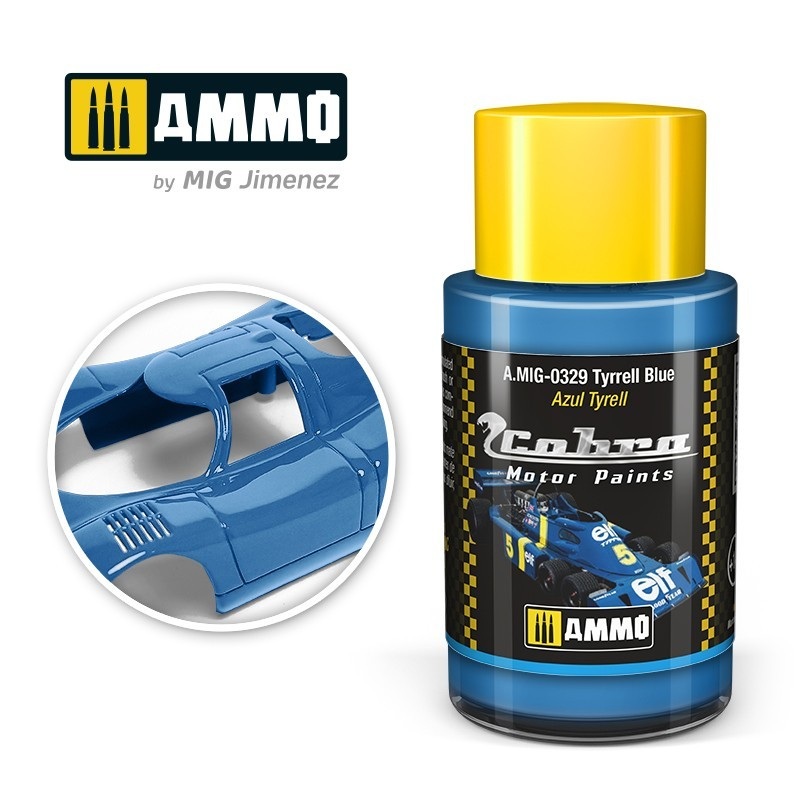 AMMO By Mig 0329 Cobra Motor Color - Tyrrell Blue