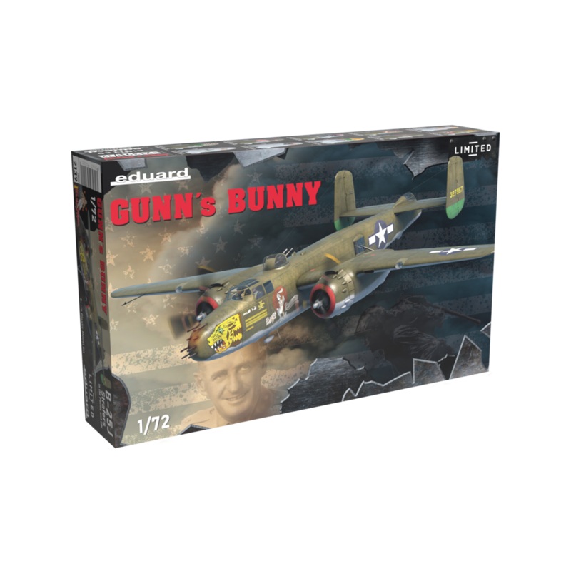 Eduard 2139  1/72 GUNNs BUNNY B25 J