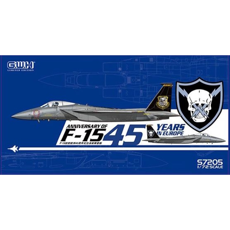 Great Wall Hobby S7205 1/72 McDonnell F-15C Eagle '45 Years in Europe'
