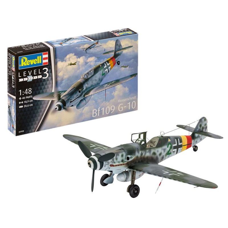 Revell 3958 1/48 Messerschmitt Bf 109 G-10
