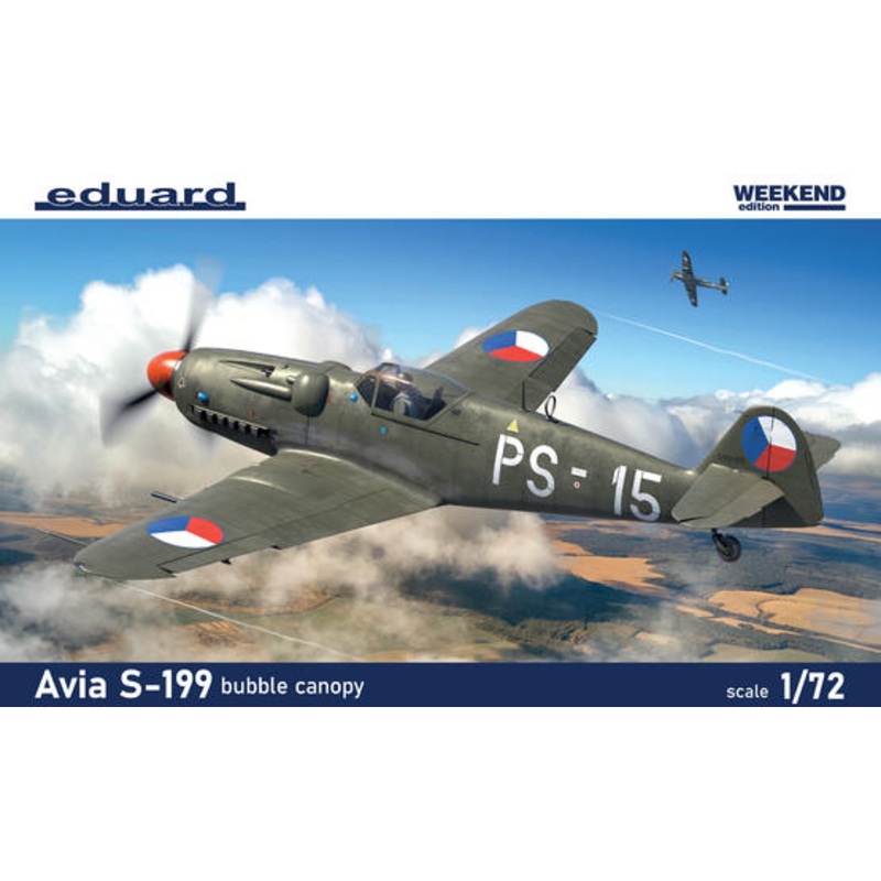 Eduard 7471 1/72 S-199 bubble canopy