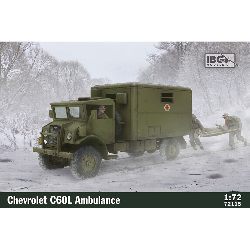 IBG 721115 1/72 Chevrolet C60L Ambulance