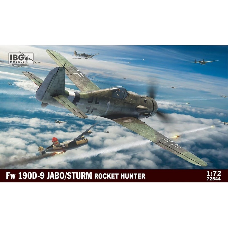 IBG 72544 1/72 Fw 190D-9 JABO/STURM Rocket Hunter