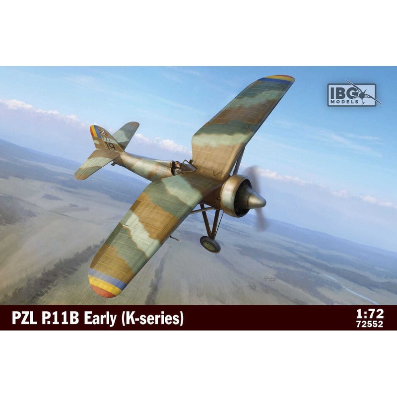 IBG 72552 1/72 PZL P.11B Early (K-series)