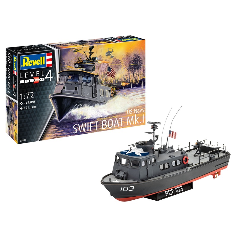 Revell 5176 1/72 US Navy SWIFT BOAT Mk.I
