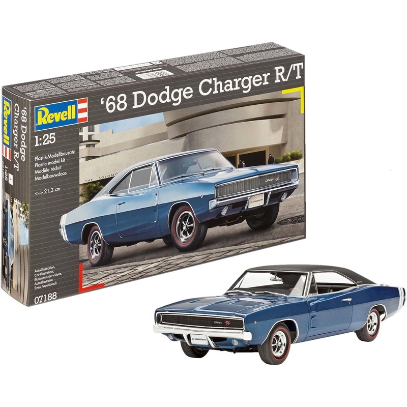 Revell 7188 1/25 1968 Dodge Charger R/T
