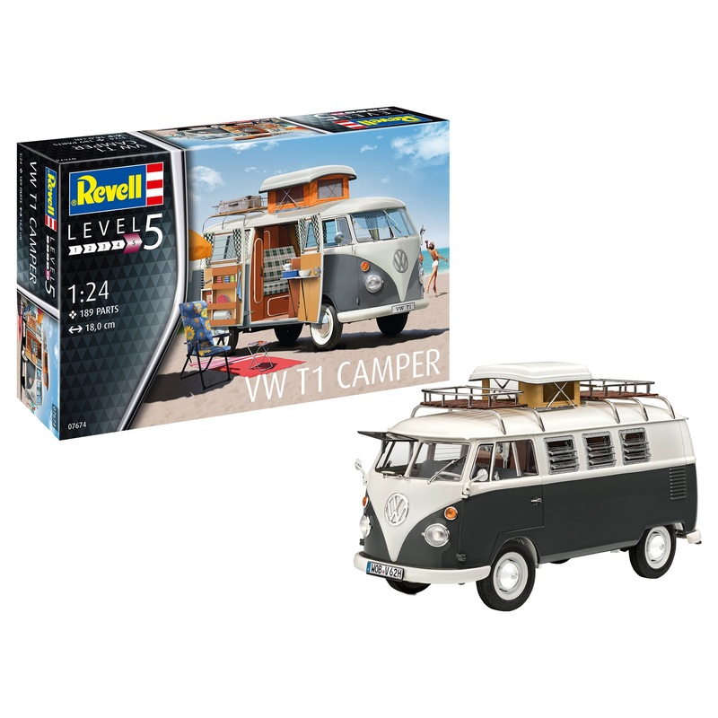Revell 7674 1/24 VW T1 Camper