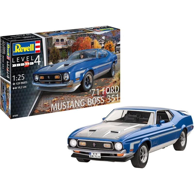 Revell 7699 1/25 1971 Mustang Boss 351