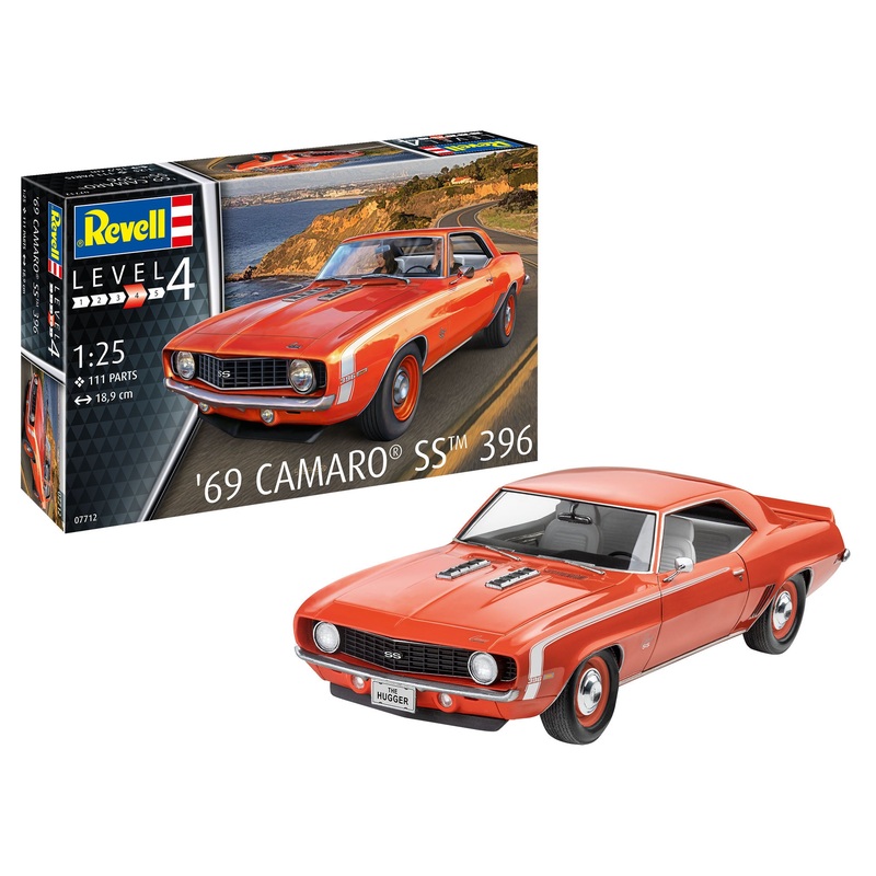 Revell 7712 1/24 1969 Camaro SS