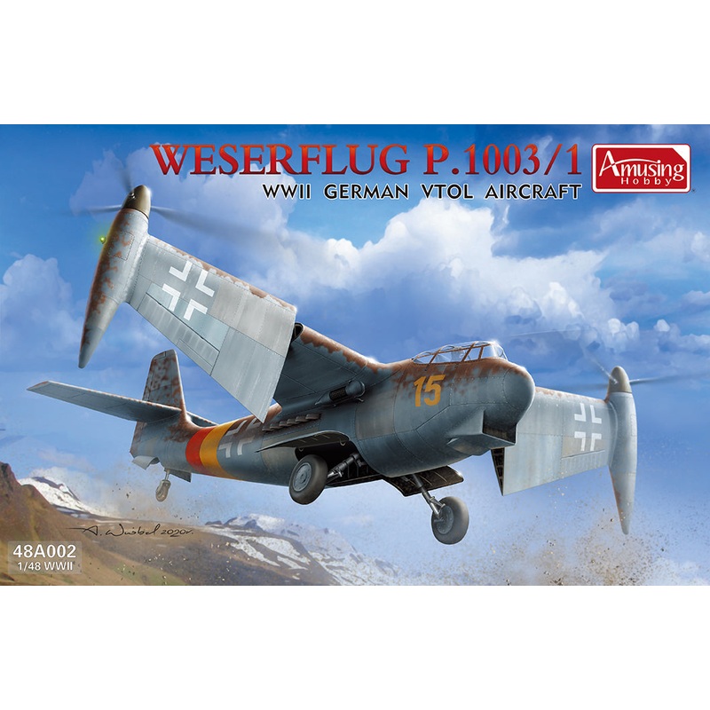 Amusing Hobby 48A002 1/48 Weserflug P1003