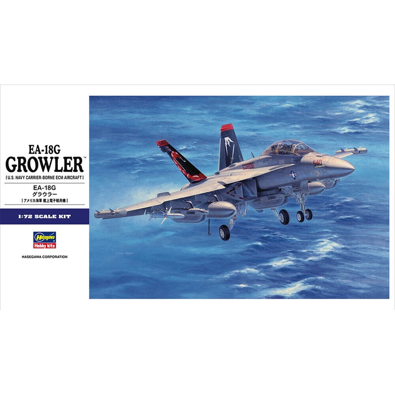 Hasegawa 01568 1/72 U.S Navy Boeing EA-18G Growler