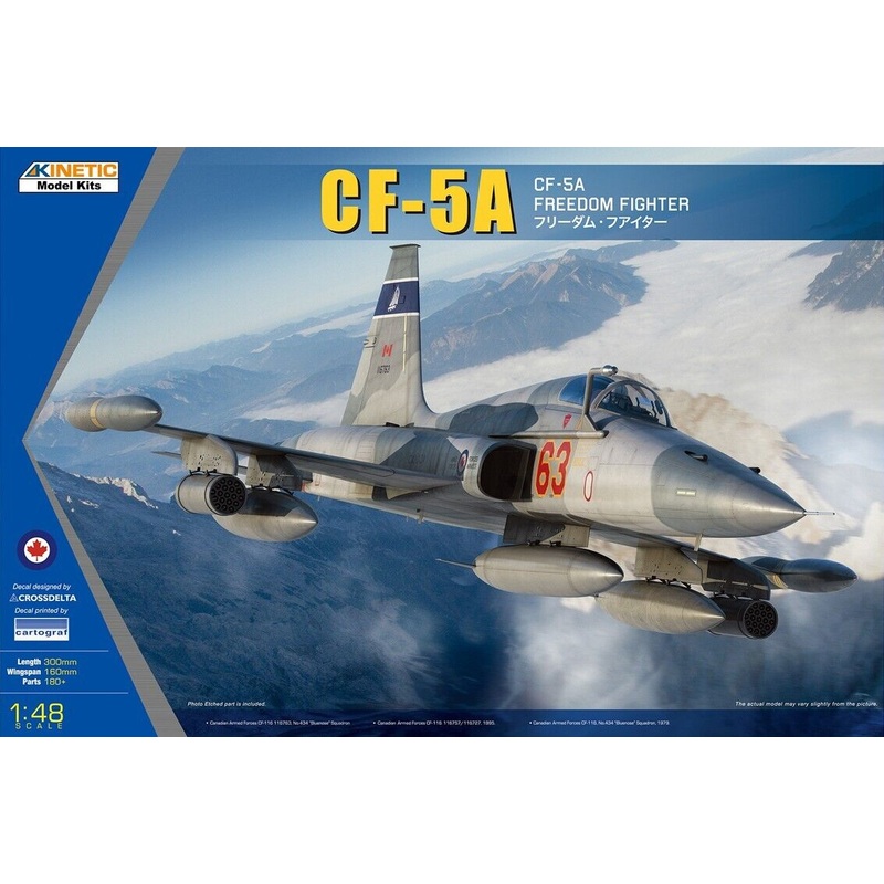 Kinetic 48109 1/48 CF-5A Freedom Fighter