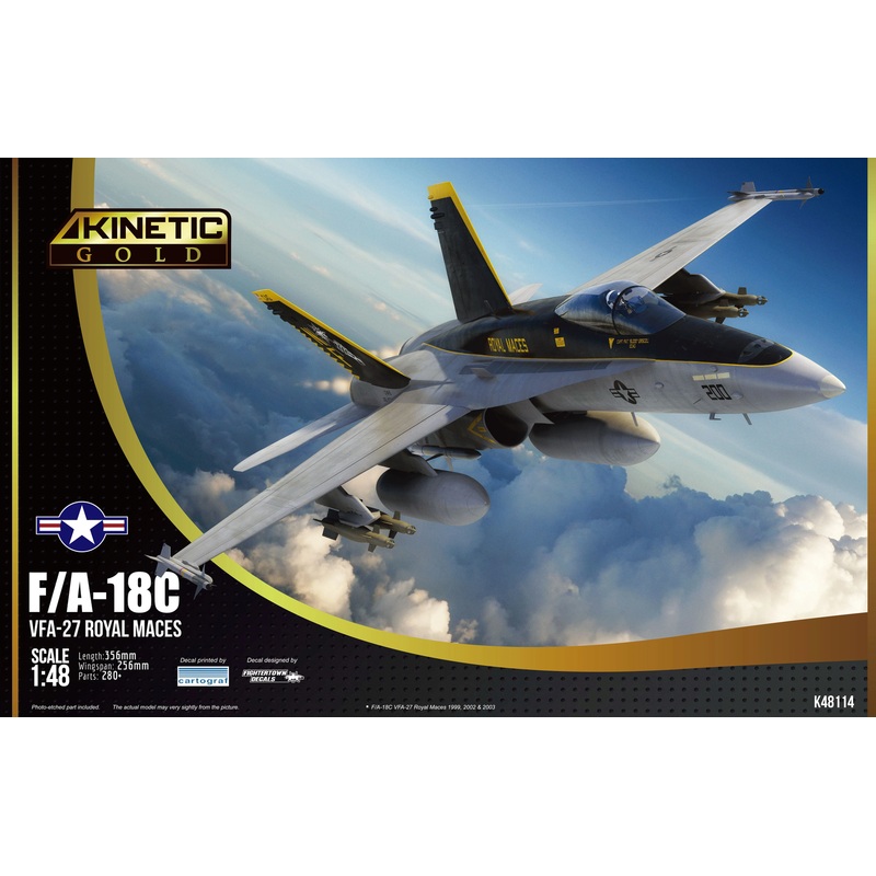 Kinetic 48114 1/48 US F/A-18C Royal Maces