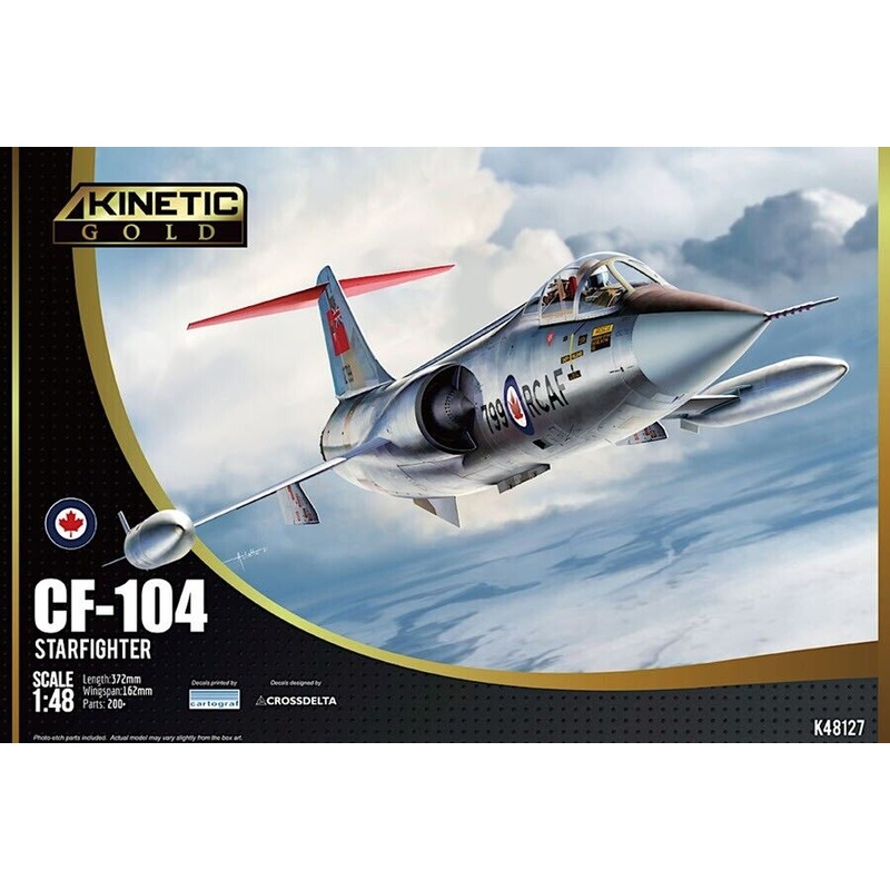 Kinetic 48127 1/48 CF-104 Starfighter Canadian Air Force