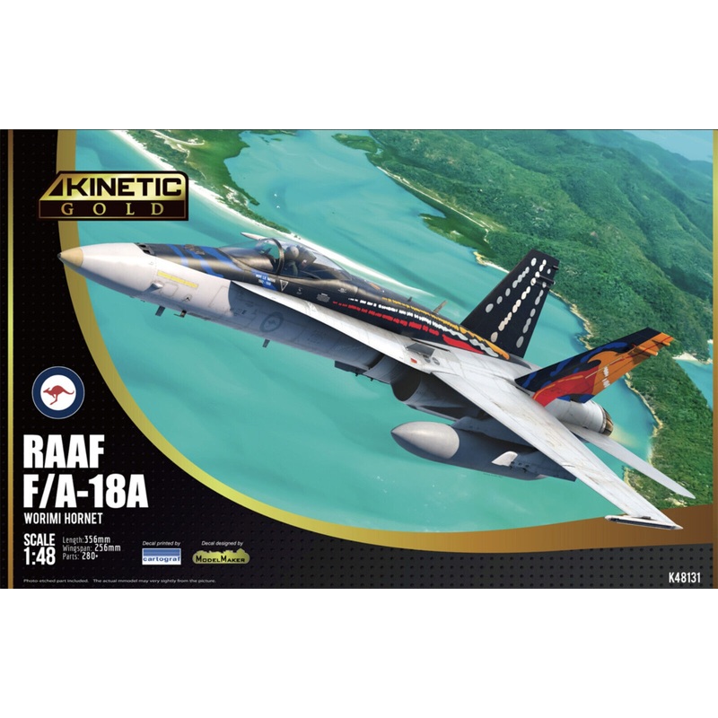 Kinetic 48131 1/48 RAAF F/A-18A Worimi Hornet