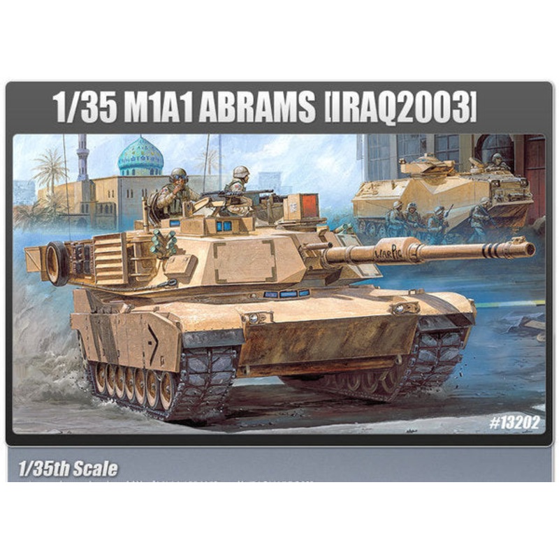 Academy 13202 1/35  Abrams M1A1- Iraq