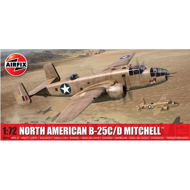 Airfix 06015A 1/72 North American  B-25 C/D Mitchell Bomber