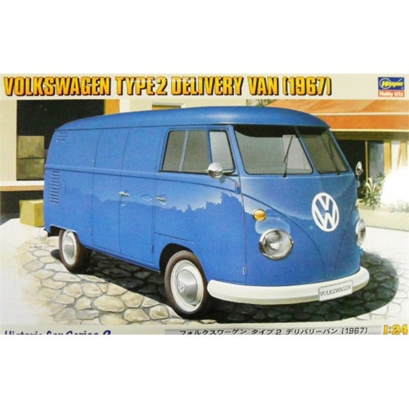 Hasegawa 21109 1/24 Volkswagen Typ 2 Delivery Van Bulli 1967