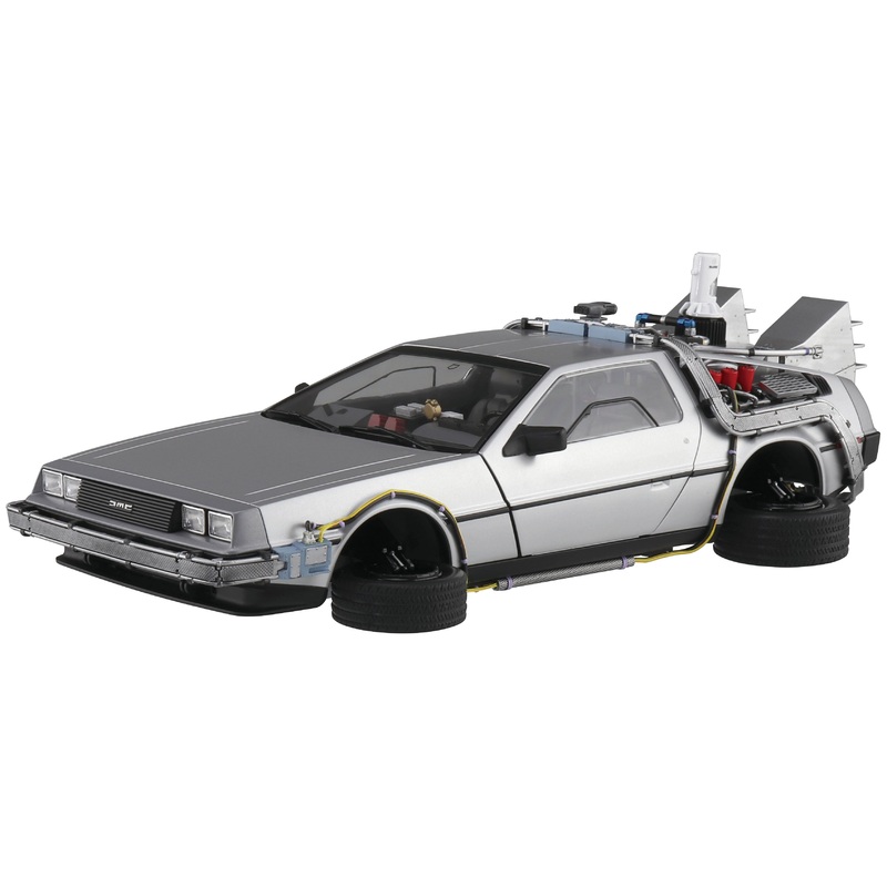 Aoshima 1/24 Movie Mecha #Bt-02, Time Machine From Back To The Future PartII