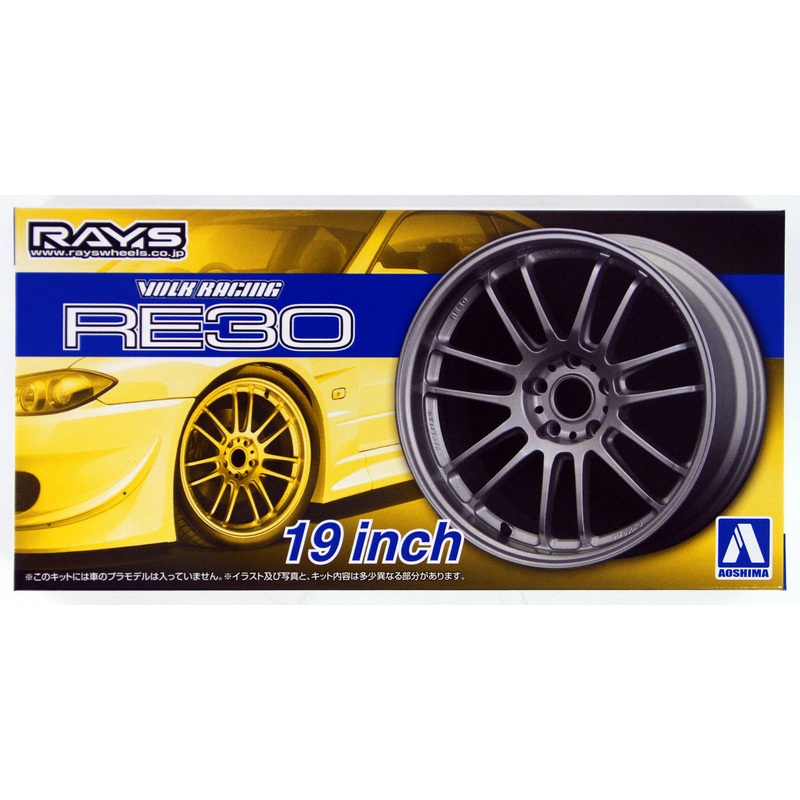 Aoshima 1/24 VOLK RACING RE30 19inch