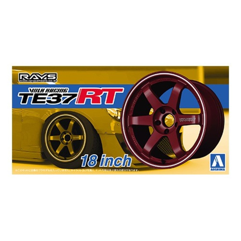 Aoshima 1/24 VOLK RACING TE37RT 18inch