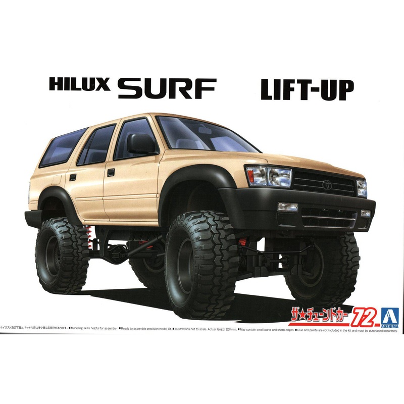 Aoshima 1/24 VZN130G Hilux Surf Lift Up '91 (Toyota