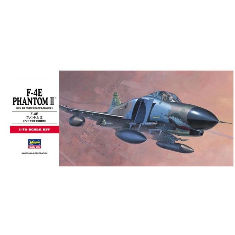 Hasegawa 00332 1/72 F-4E Phantom II U.S. Air Force Fighter-Bomber