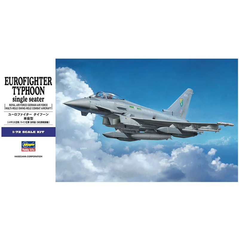 Hasegawa 01570 1/72 Eurofighter Typhoon single seater