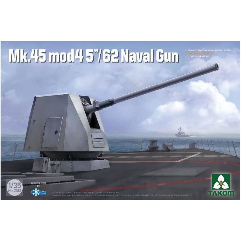 Takom 2182 1/35 Mk.45 mod 4 5/62 Naval Gun