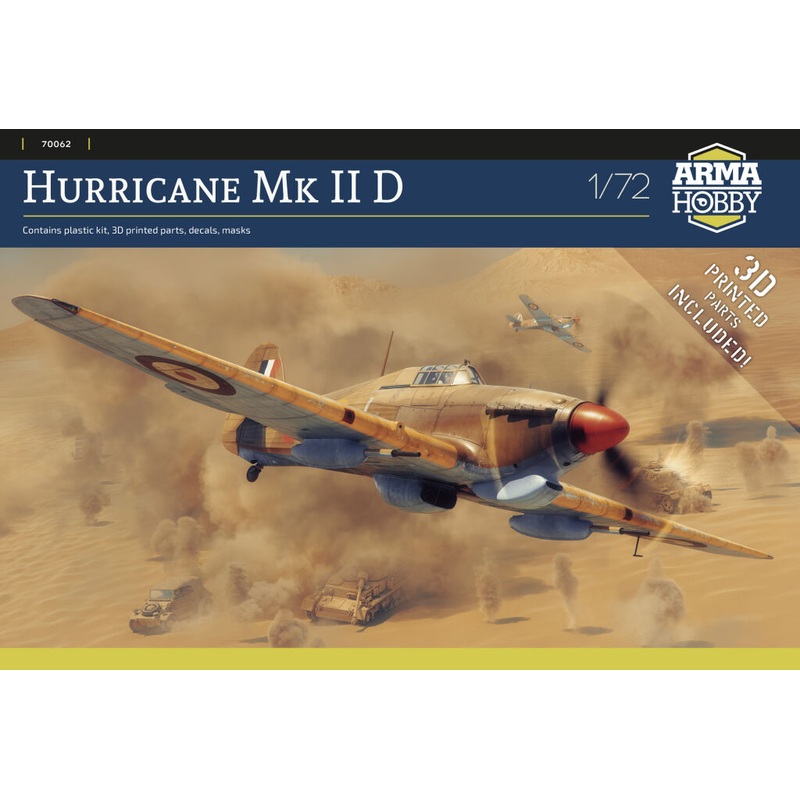 ARMA 70062 1/72  Hurricane Mk II D.