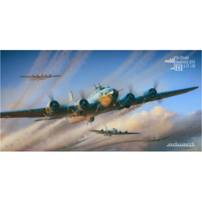 Eduard 11183 1/48 The Bloody Hundredth 1943 B-17F Flying Fortress