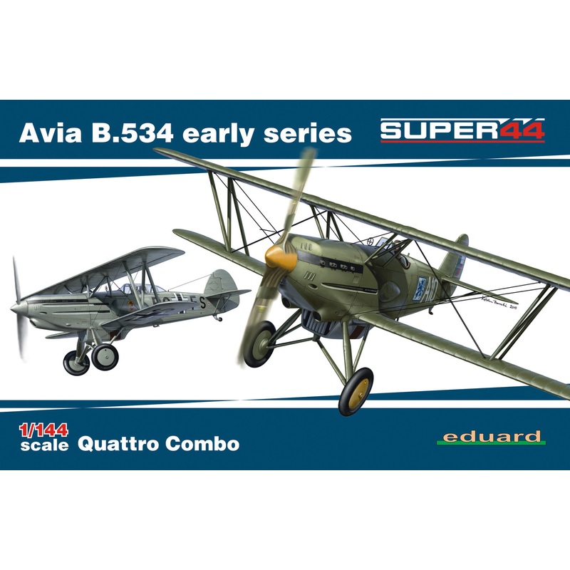 Eduard 4452 1/144 Avia B.534 late series Quattro Combo