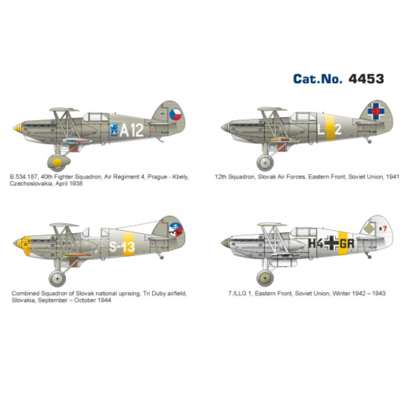 Eduard 4453 1/144 Avia B.534 IV. serie